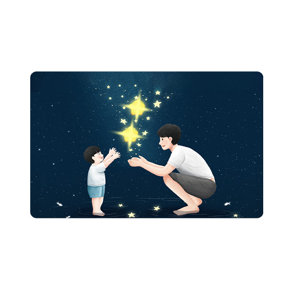 NFC燈卡NFC感應發(fā)光PVC燈卡