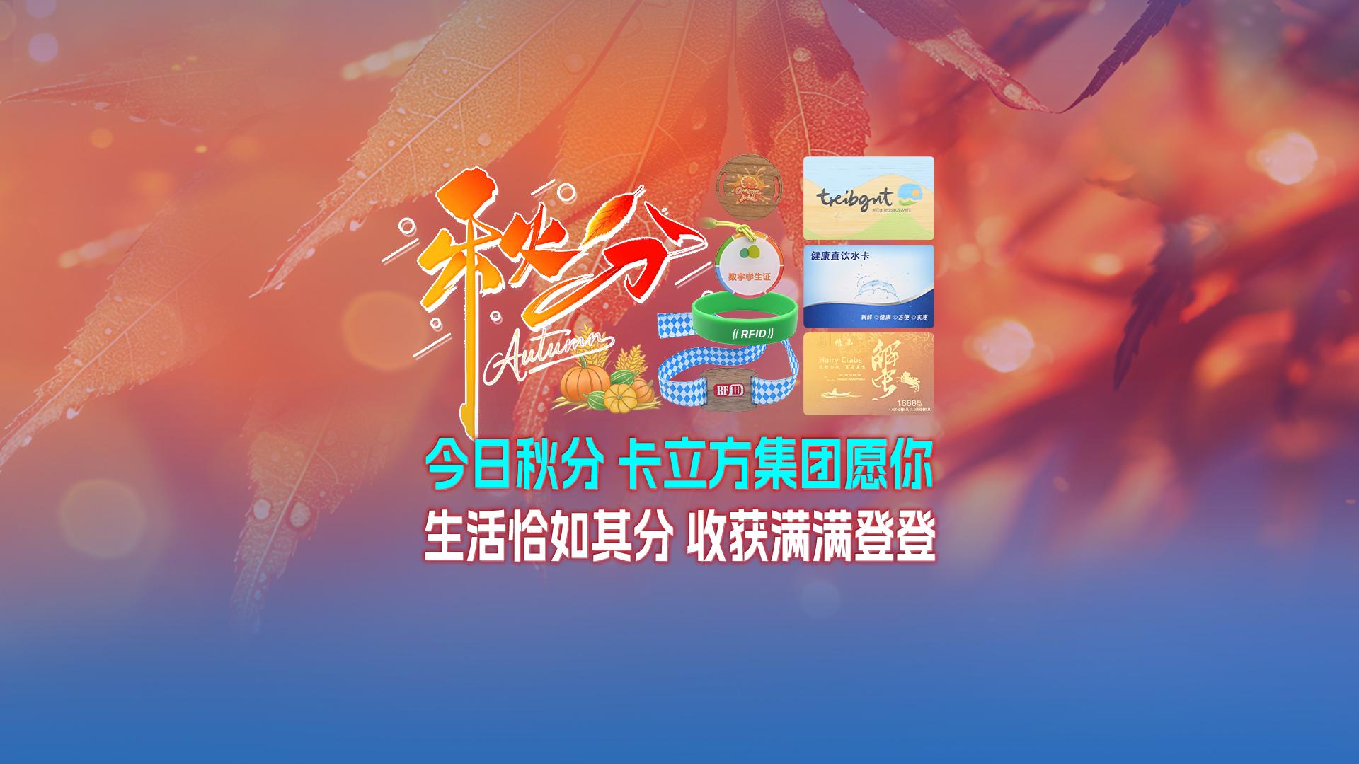 秋分至，卡立方集團智能卡工廠以RFID多元化物聯(lián)網(wǎng)產(chǎn)品科技賦能萬物互聯(lián)